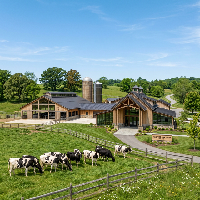 Modern ve ferah çiftlik tesisimiz